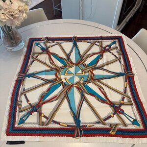 Authentic Gucci Silk Scarf - Never Worn